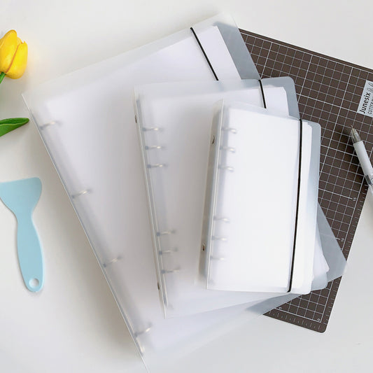 A5 Loop Binder Transqarent Card Album/ Storage Album