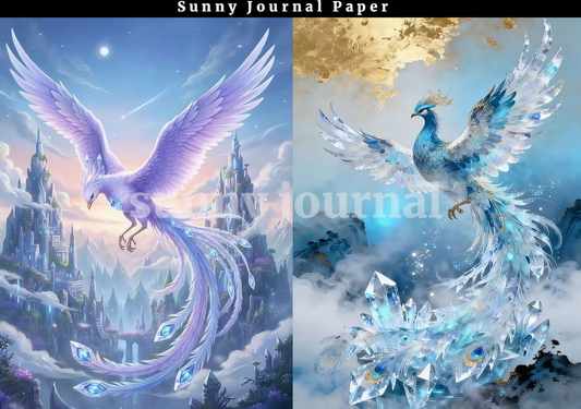 11-Phoenix A5 Paper 10 pcs no repeat