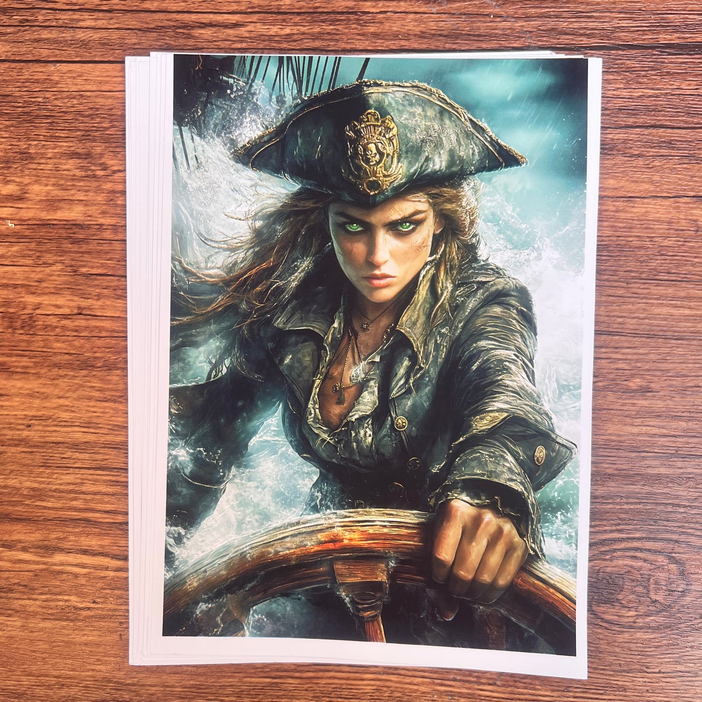 15--- Maritime Series 10 non-repetitive A5 high-definition sheets of paper(out of box)