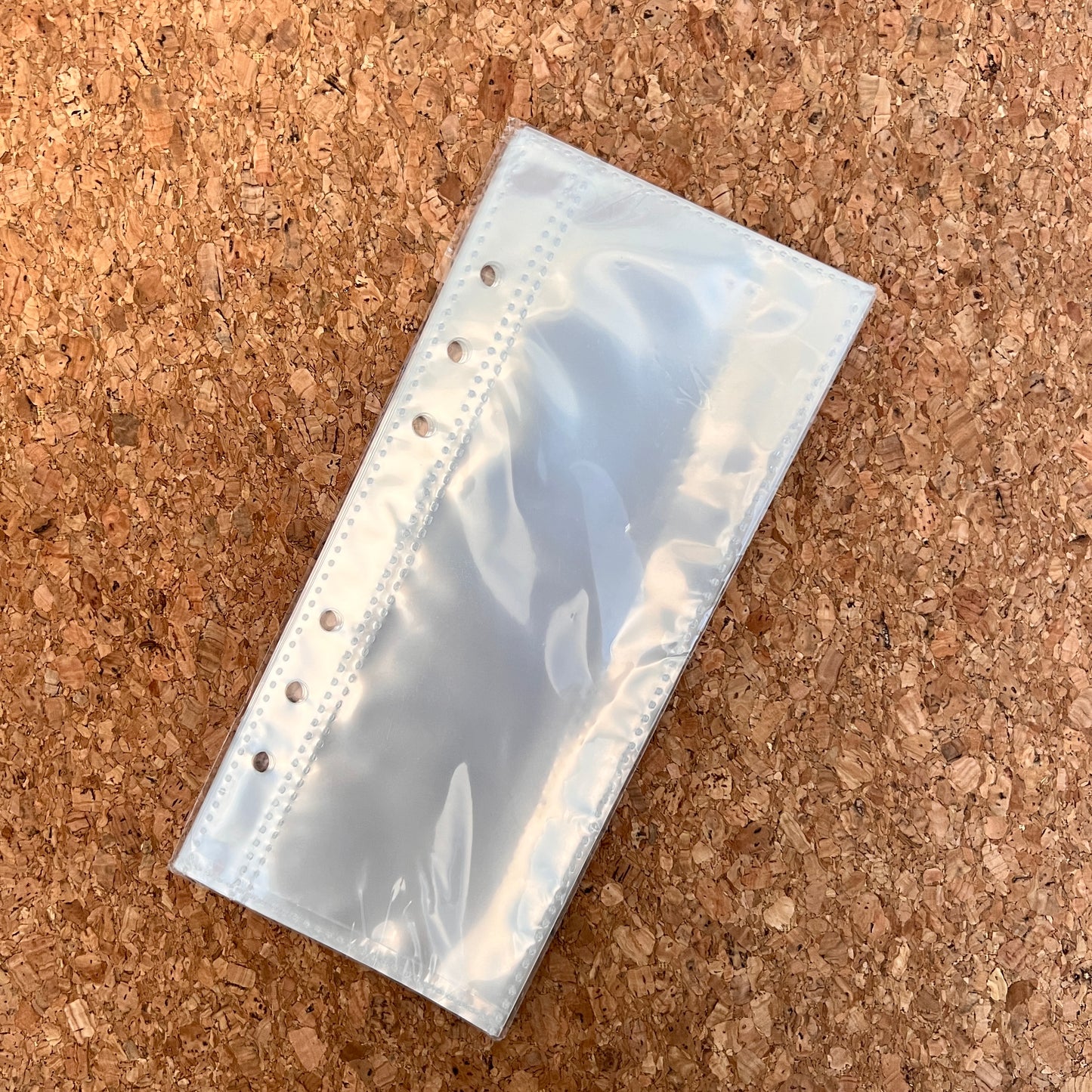 A6 Slim Loop Binder Notebook with PVC Soft Cover