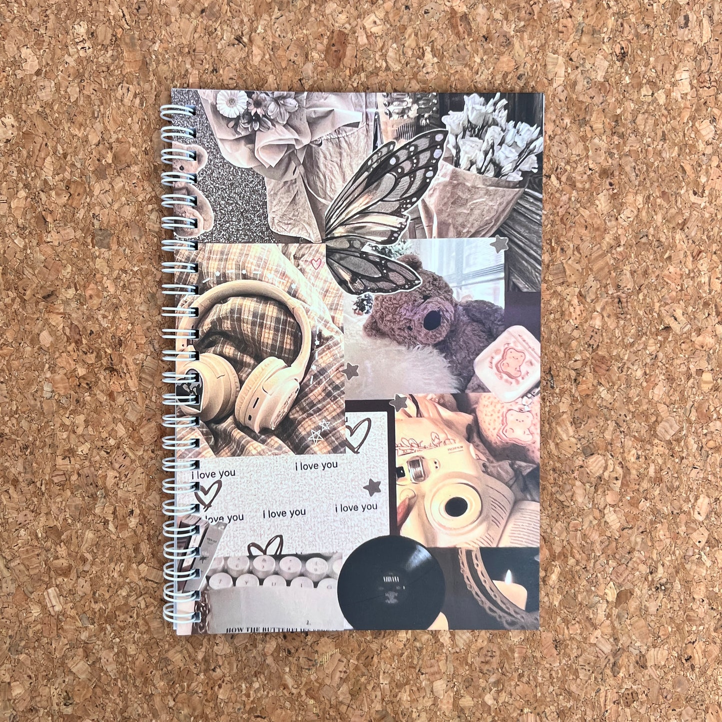 A5 Spiral Notebook - Custom Cover Available with Your Design