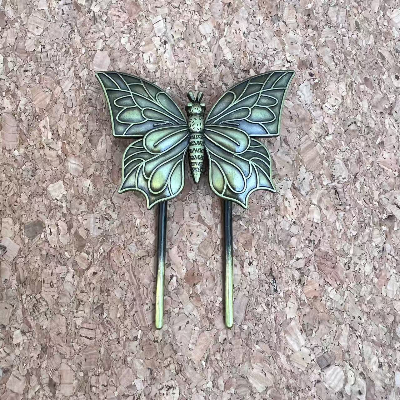 Butterfly Metal Badge Bookmark/Page Holder