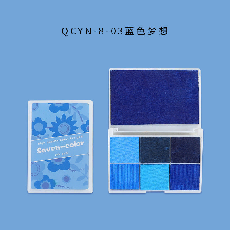 Seven Colors Ink Pad