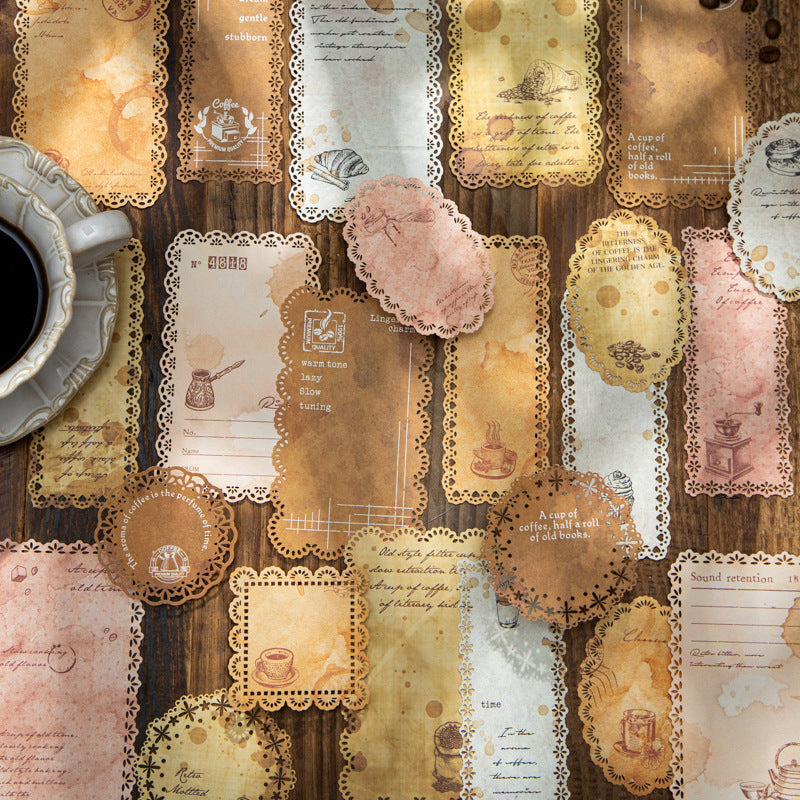 Paper---Vintage Lace Theme《Coffee Aroma & Note Series》
