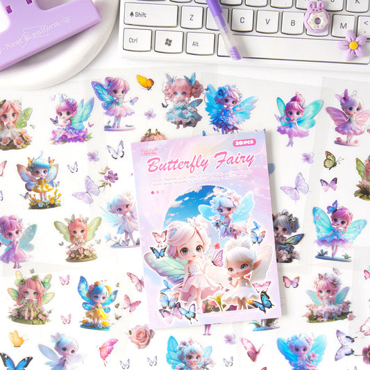 Sticker Book---Cartoon Animals & Plants Theme《Myriad Creatures Series》