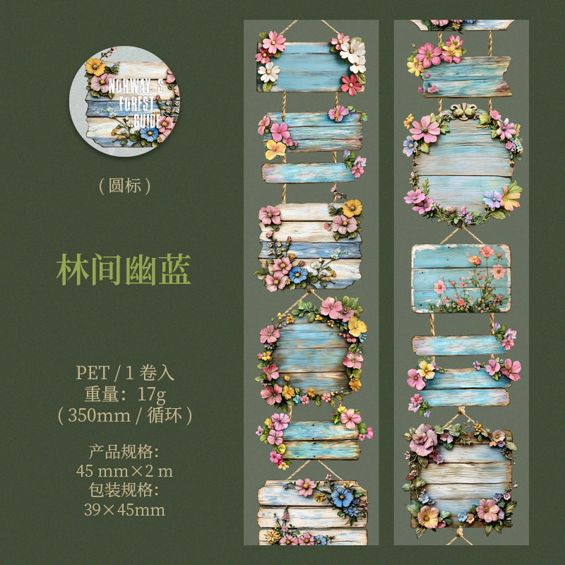 Tape---Botanical Theme《Norwegian Forest: Woodland Guidance Series》