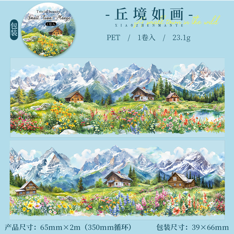 Tape---Rural Mountain & Field Landscaping Theme《Town & Wild Fields Collection》