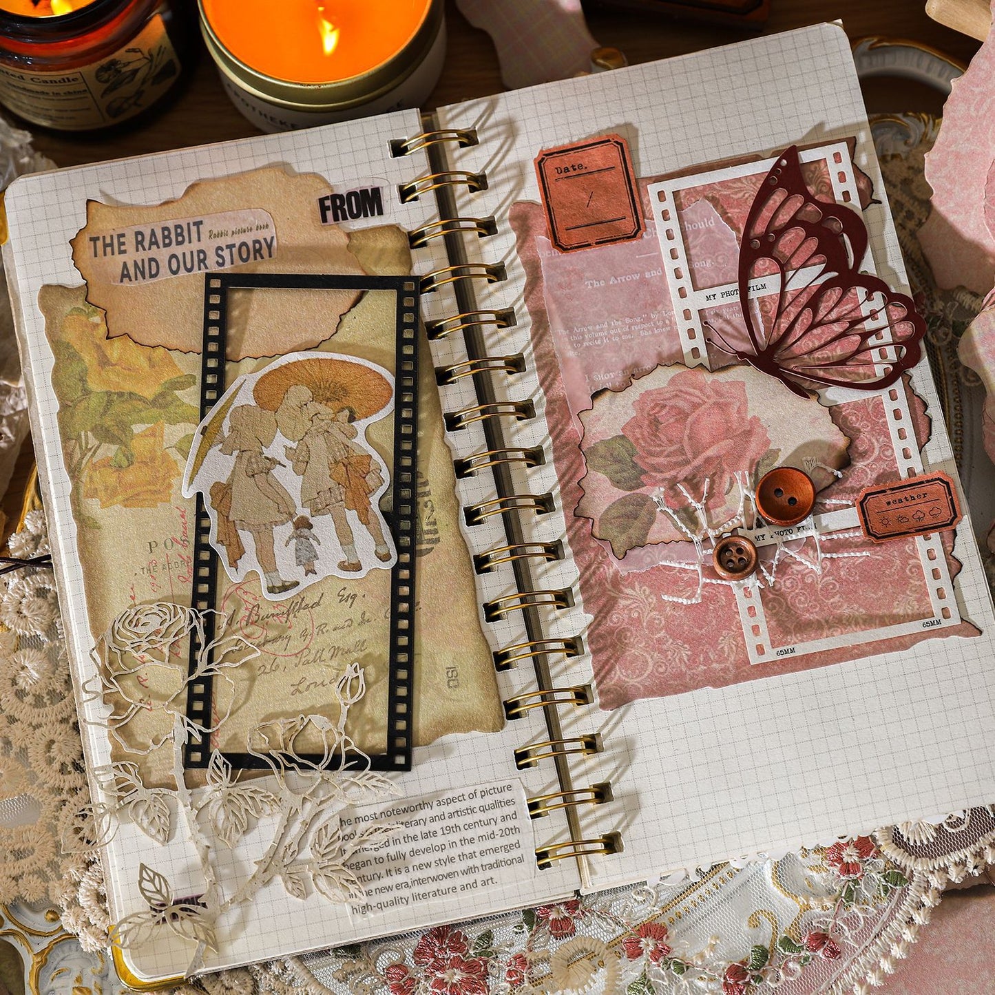 Journal Material Paper Bag (Matching Game)