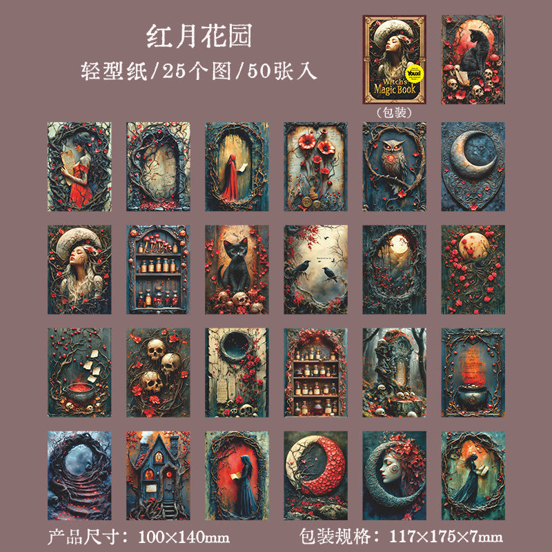 Paper---Magic Theme《Witch's Magic Book Series》