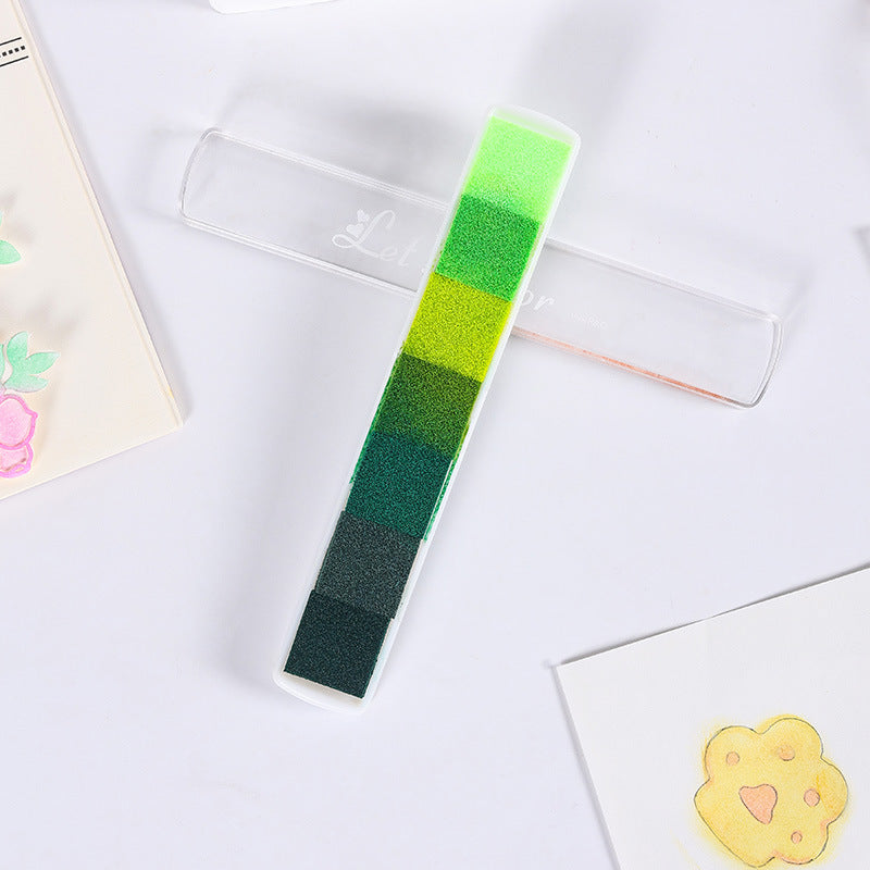 Long Strip Gradient Mini Ink Pad