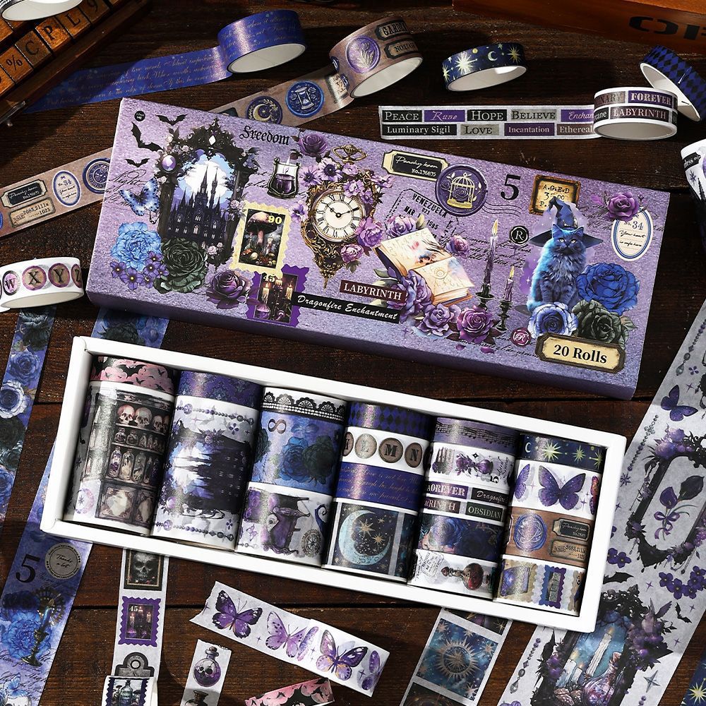 Tape Set---Vintage Theme《Castle Letter Series》