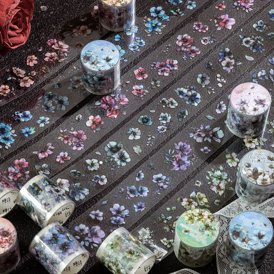 Tape---Vintage Floral Theme《Blooming Flowers Series》