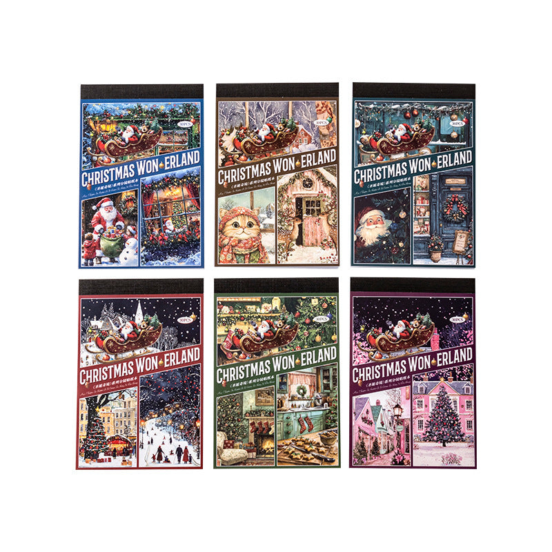 Sticker Book---Christmas Theme《Christmas Wonderland Collection》