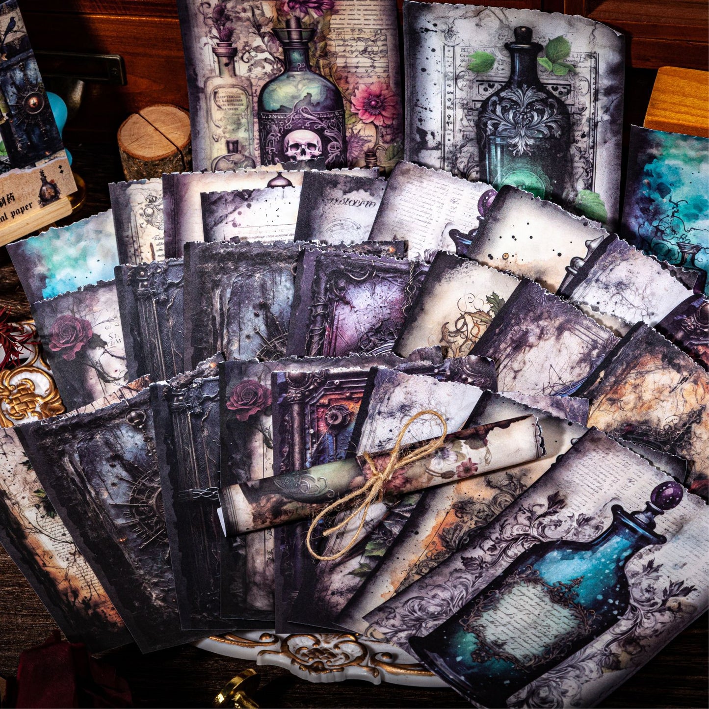 Paper---Vintage Theme《Gothic World Series》