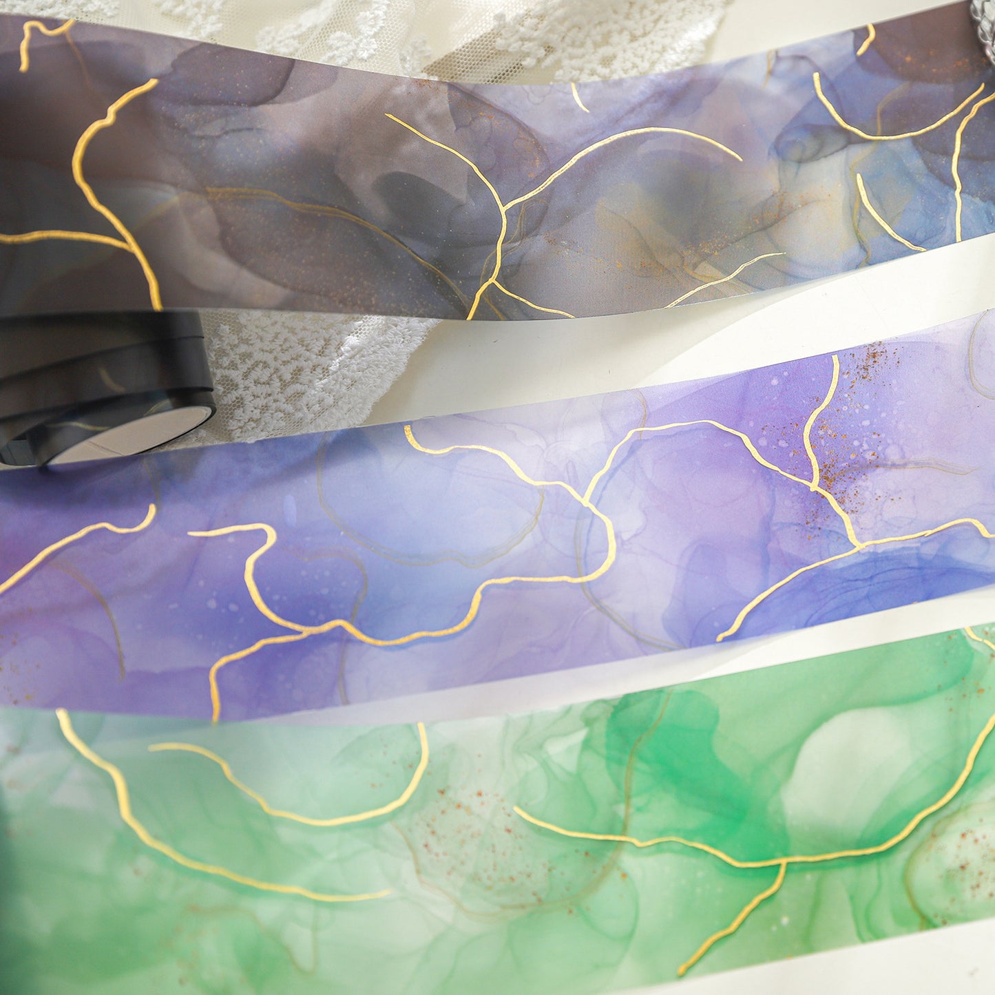 Tape---Gold Foil Watercolor Theme《Watercolor Dreamland Series》