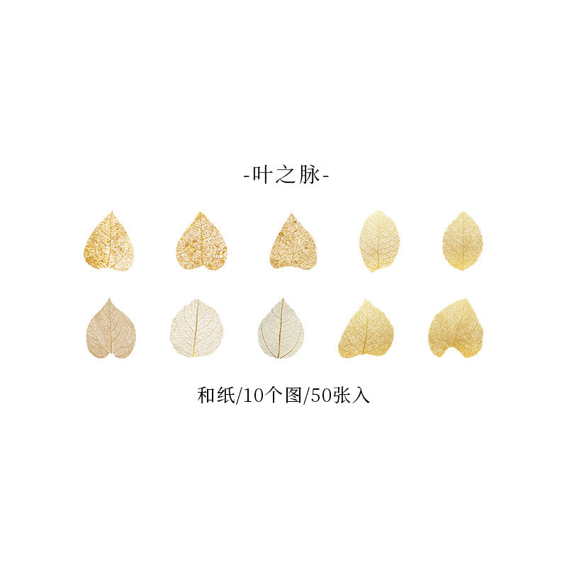 Tape---Botanical Theme《Champs-Élysées Falling Leaves Series》