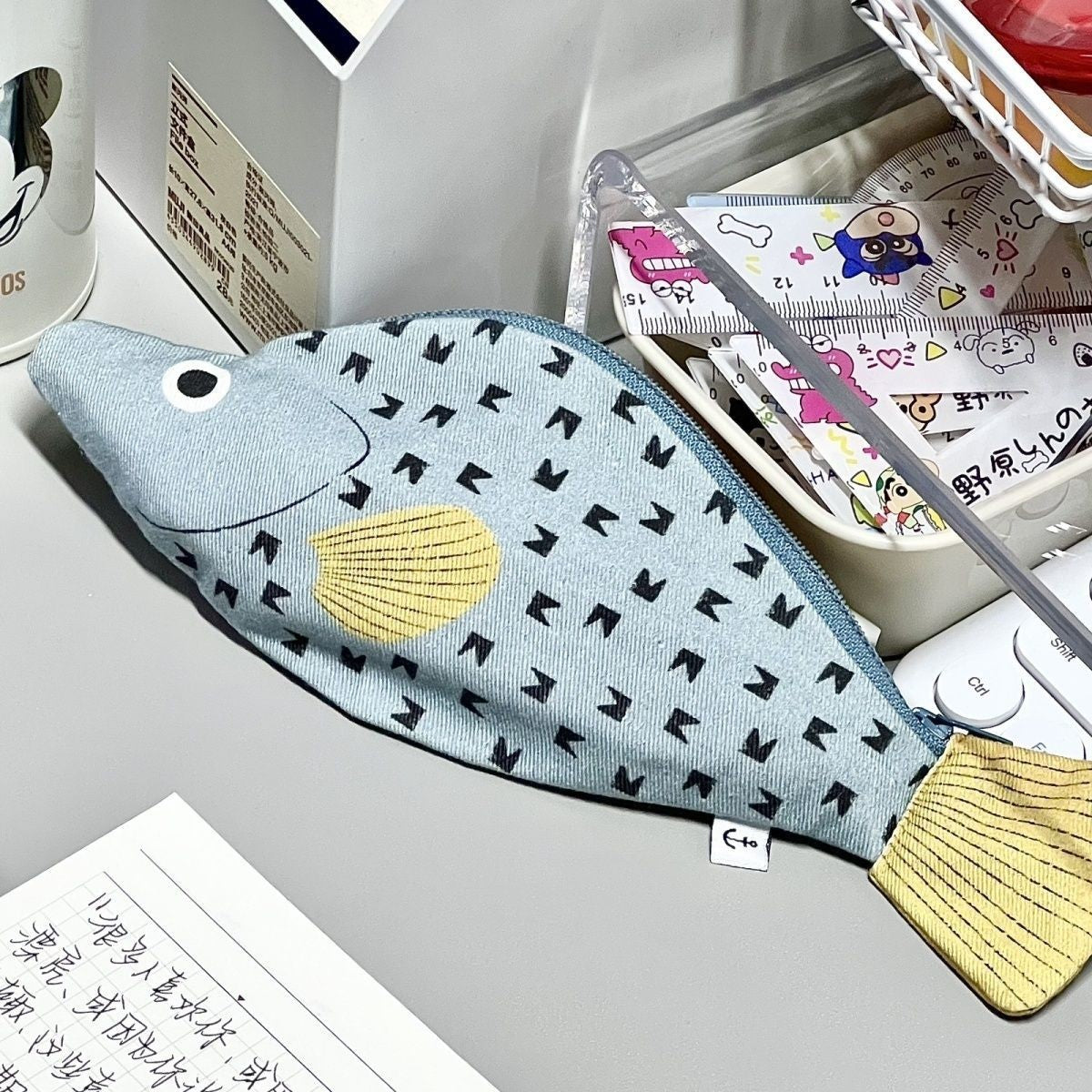 Grouper Pencil Case/Storage Pouch/Stationery Pouch