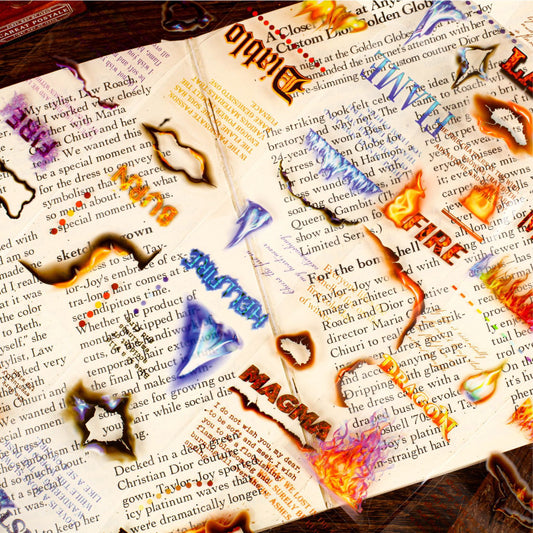 Tape---Vintage Theme《Blazing Flame Series》