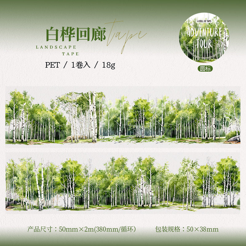 Tape---Botanical Theme《Norwegian Forest Expedition Journey Series》