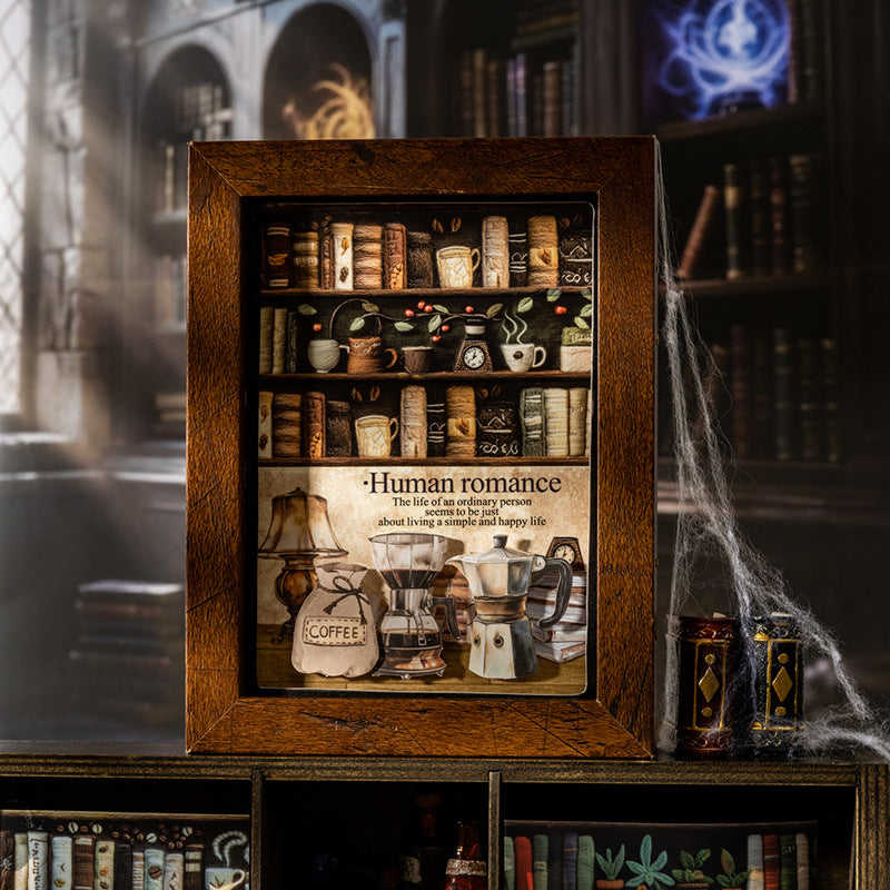 Tape---Bookshelf Diorama Theme《Wizard's Bookshelf Series》