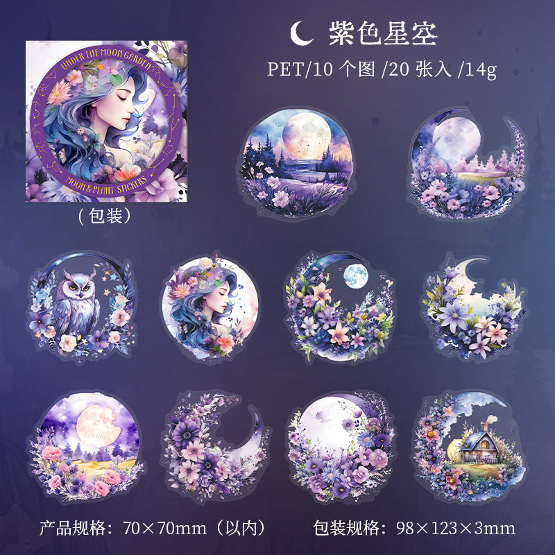 Sicker---Moon & Plants Theme 《Moonlit Garden Series》