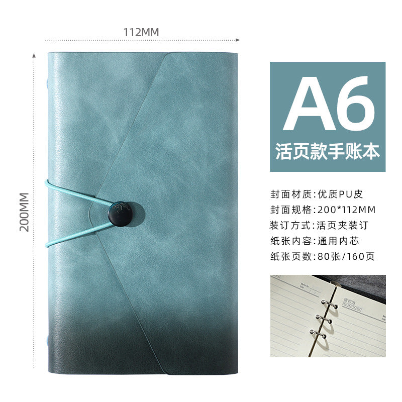A6 Loop Binder Notebook
