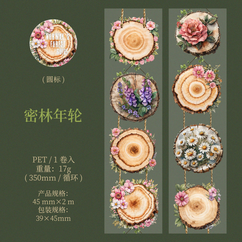 Tape---Botanical Theme《Norwegian Forest: Woodland Guidance Series》