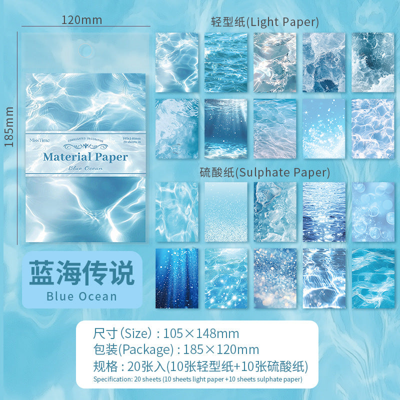 Paper---Water Ripple Theme《Sunlight & Floating Shadows Series》