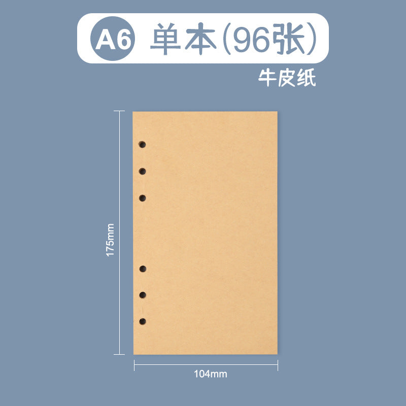 A6 Loop Binder Notebook