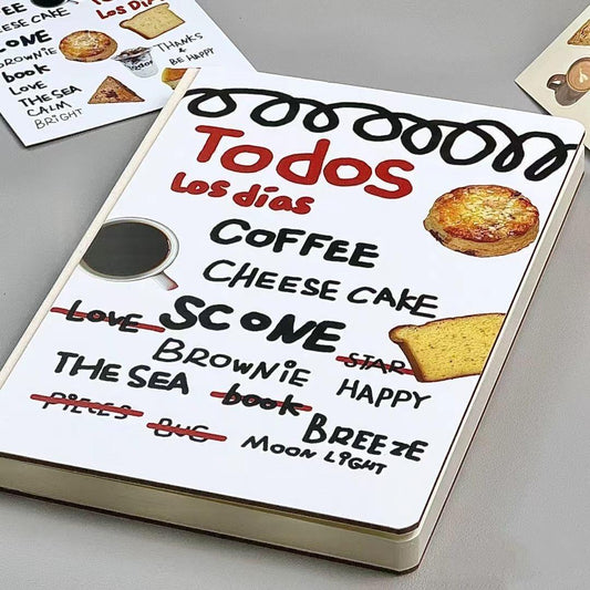 A5 American Retro Blank Notebook