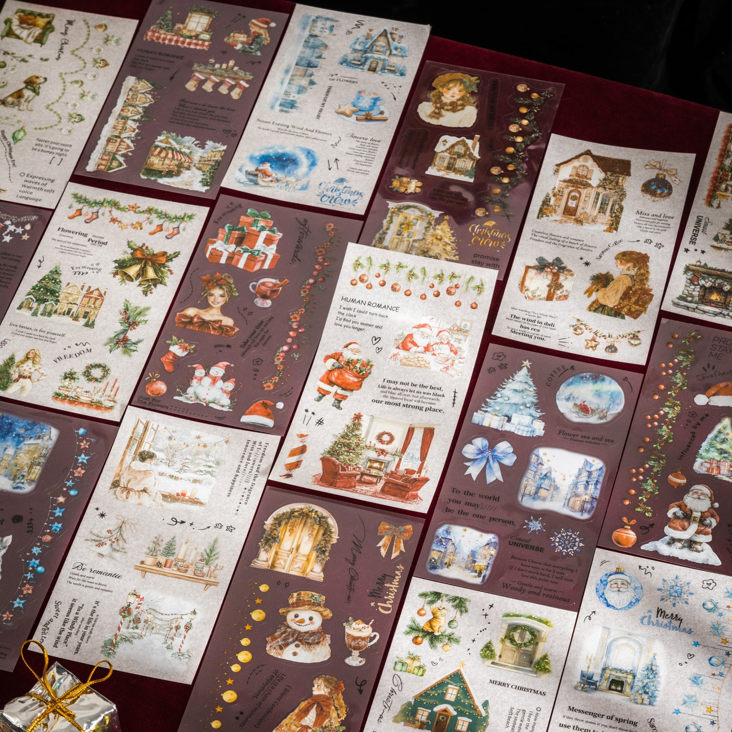 Sticker Book---Christmas Theme《Christmas Gift Album Collection》