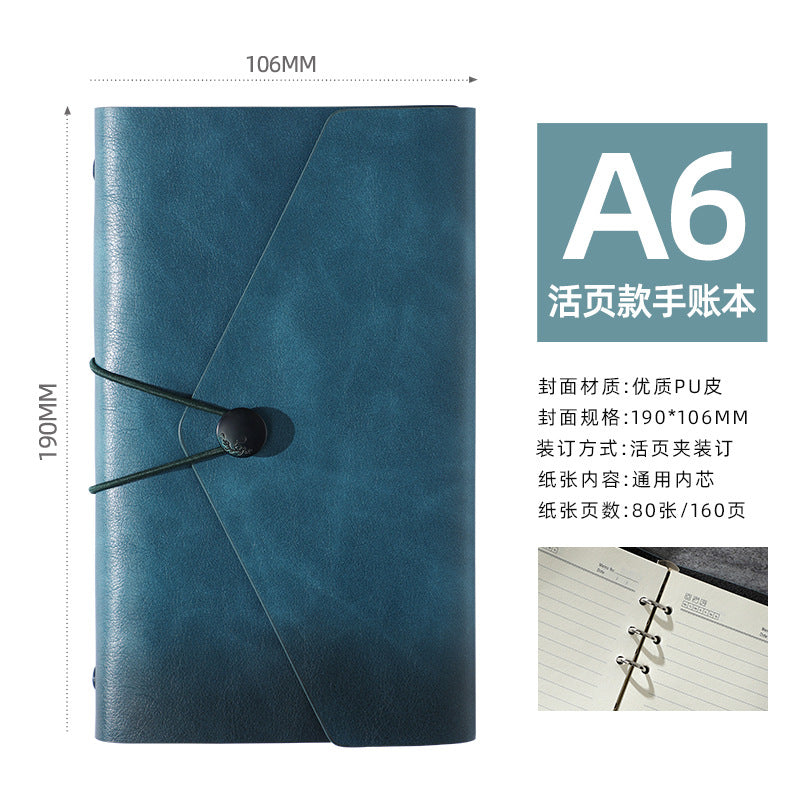 A6 Loop Binder Notebook