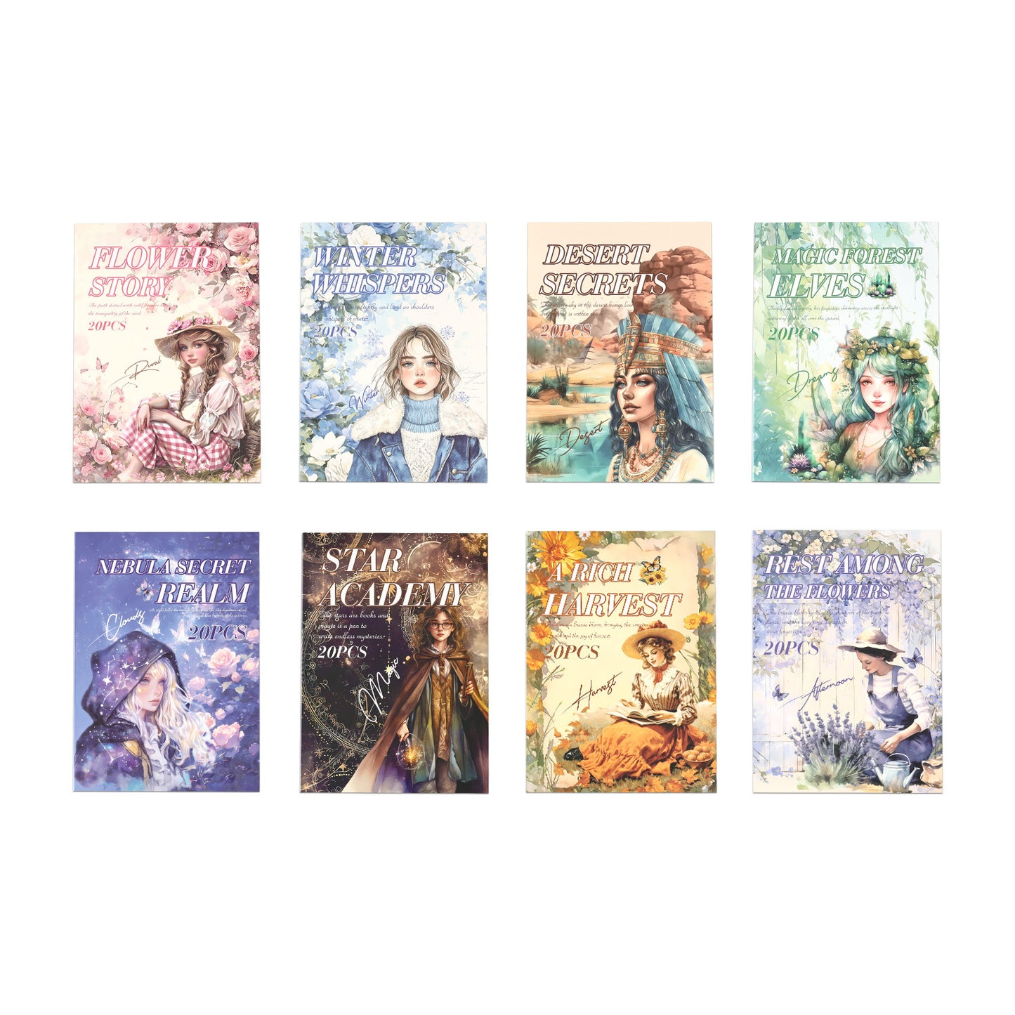 Sticker Book---Vintage Character Theme《Memory Lane Collection》