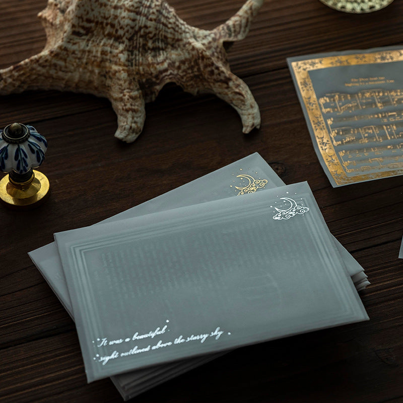Paper---Music Sheet & Letter Theme《Sparkling Starry Sky Series》
