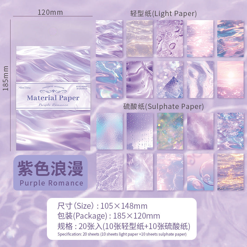 Paper---Water Ripple Theme《Sunlight & Floating Shadows Series》