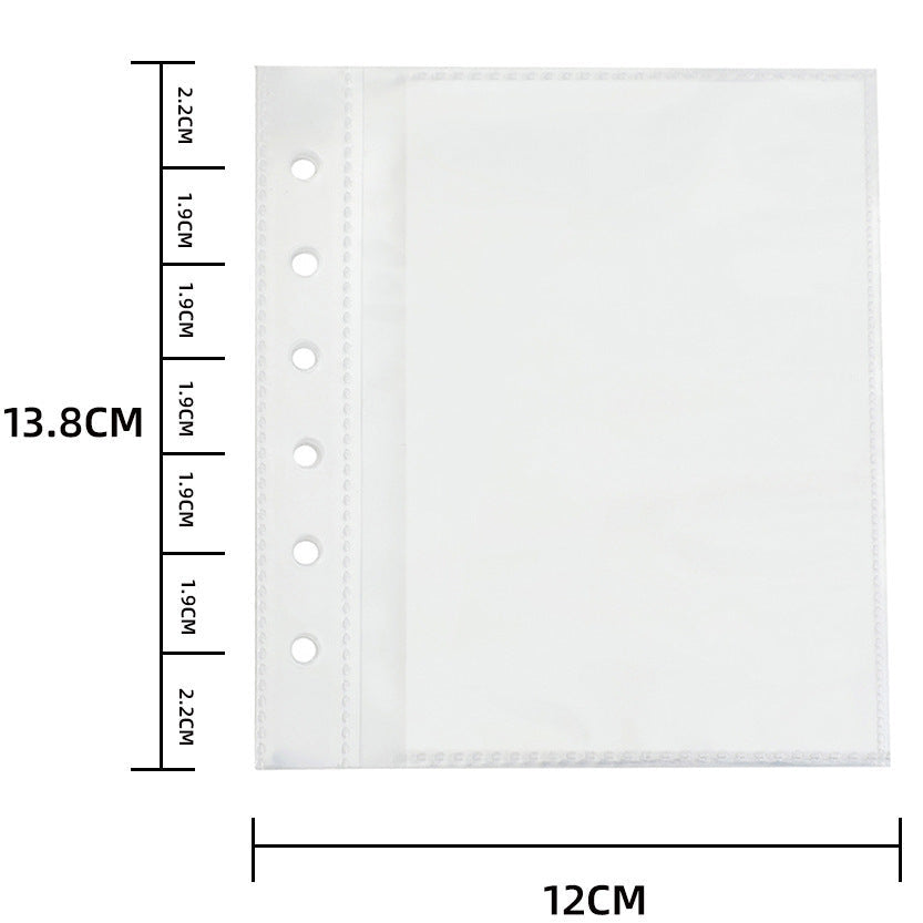 A7 Rippled Acrylic Material Loop Binder