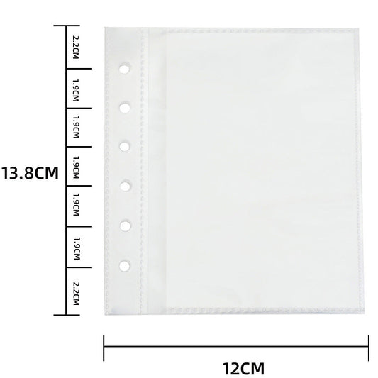 A7 Rippled Acrylic Material Loop Binder