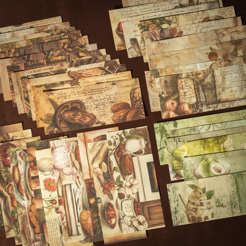 Paper&Sticker---Chocolate Theme《Silky Chocolate Delight Box Series》