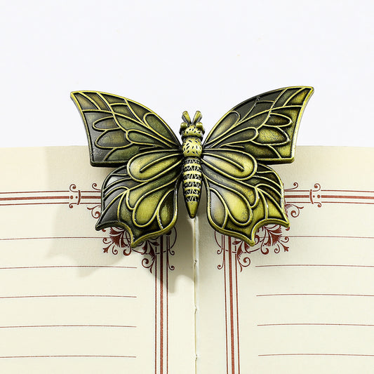 Butterfly Metal Badge Bookmark/Page Holder