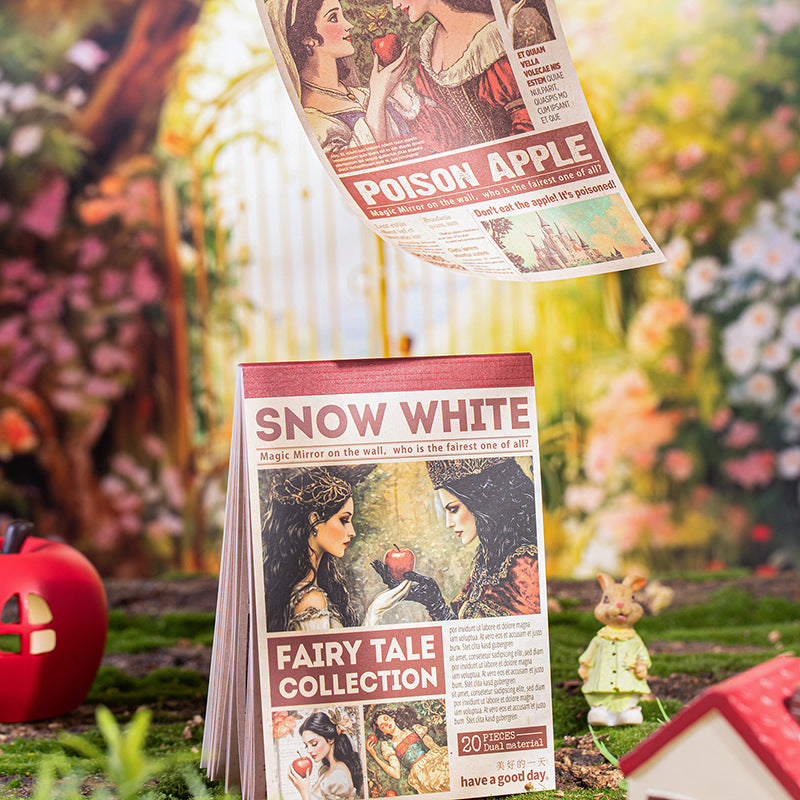 Sticker Book&Paper Book---Weekly Material Theme《Fairy Tale Collection Series》