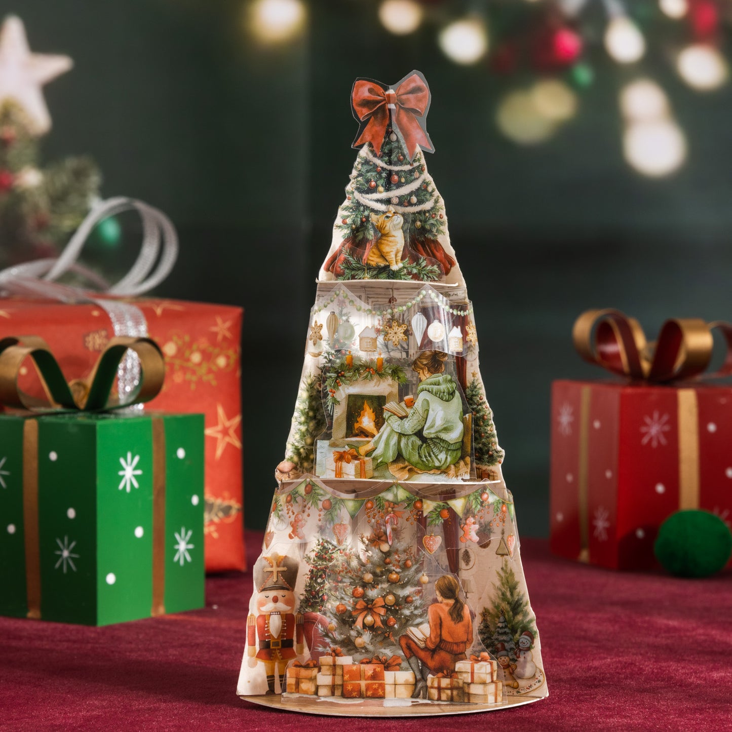 Sticker Book---Christmas Theme《Christmas Gift Album Collection》