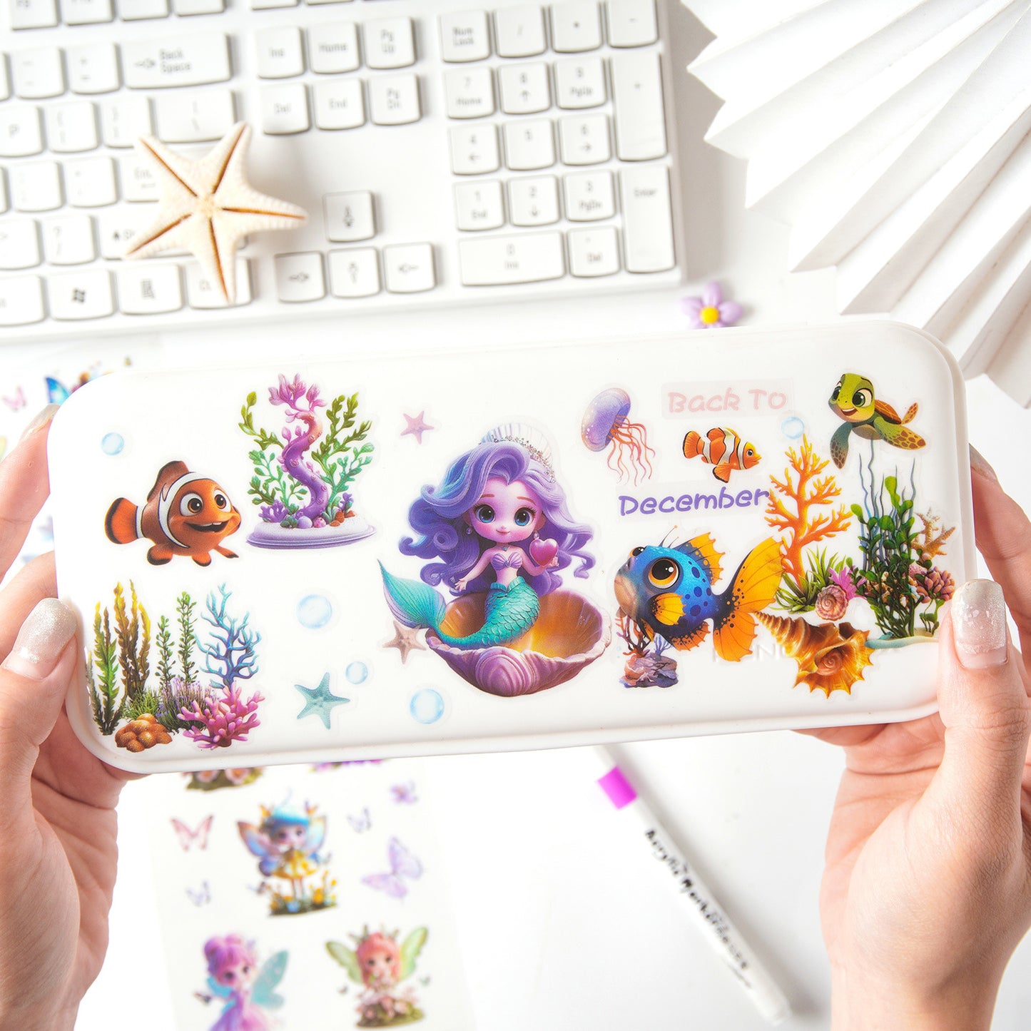 Sticker Book---Cartoon Animals & Plants Theme《Myriad Creatures Series》