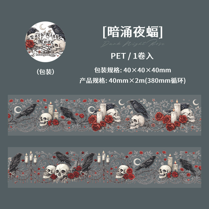 Tape---Gothic Theme《Dark Night Rose Series》