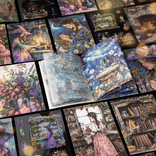 Sticker Book---Dreamy Magic Theme《Magic Potion Cabinet Collection》