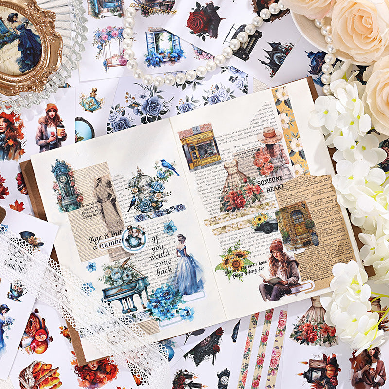 Sticker Book---Vintage Theme《Leisurely Old Days Collection》