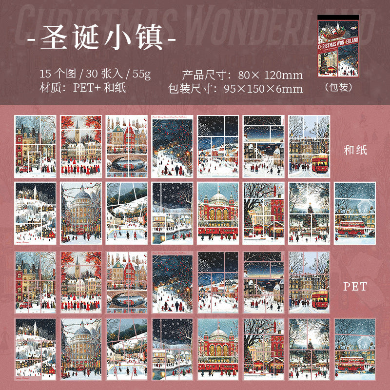 Sticker Book---Christmas Theme《Christmas Wonderland Collection》