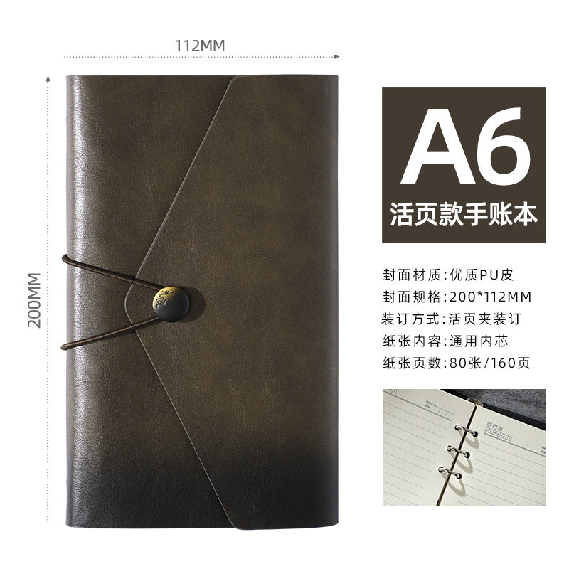 A6 Loop Binder Notebook