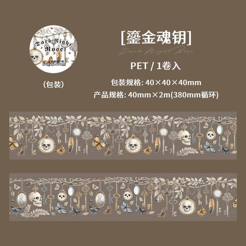 Tape---Gothic Theme《Dark Night Rose Series》