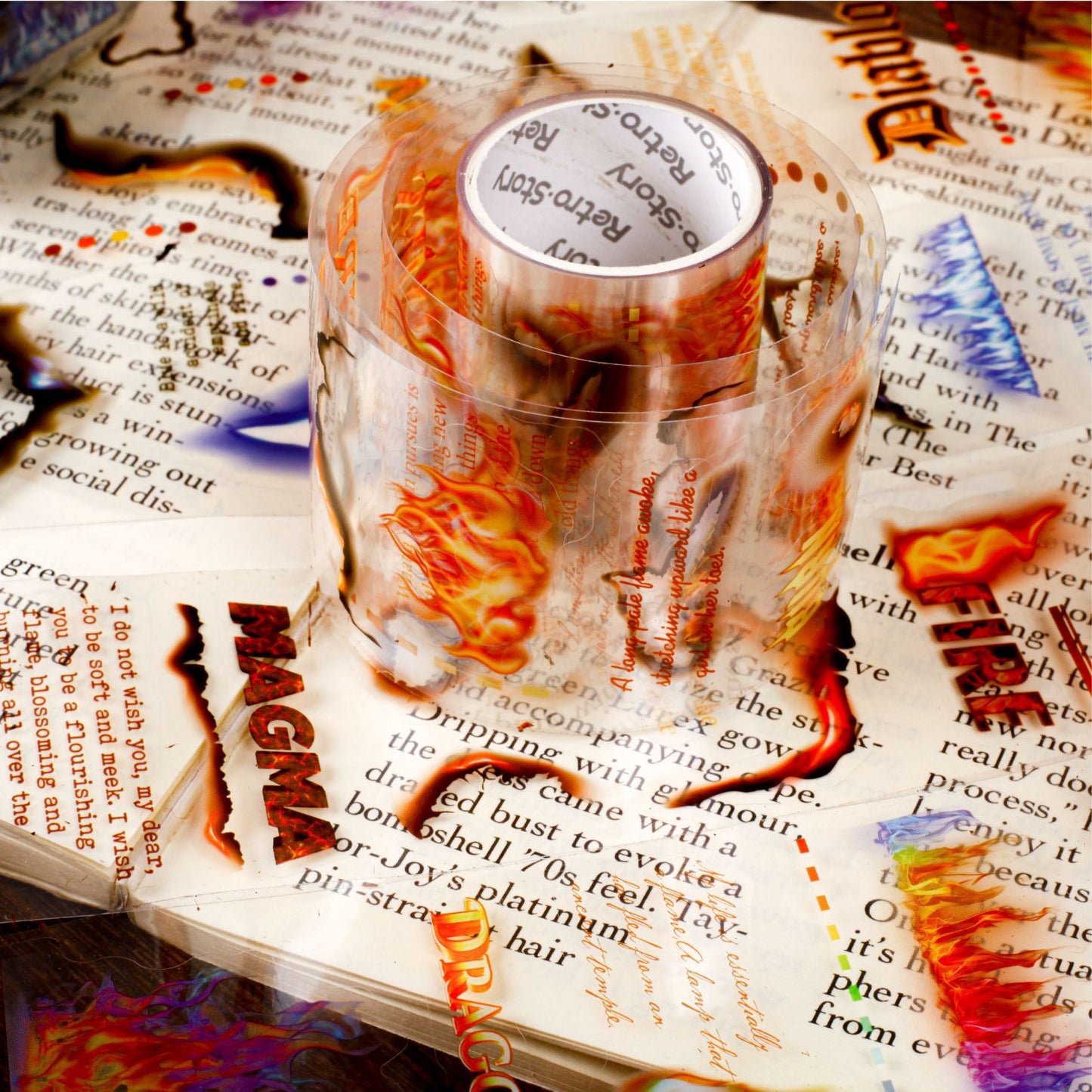 Tape---Vintage Theme《Blazing Flame Series》