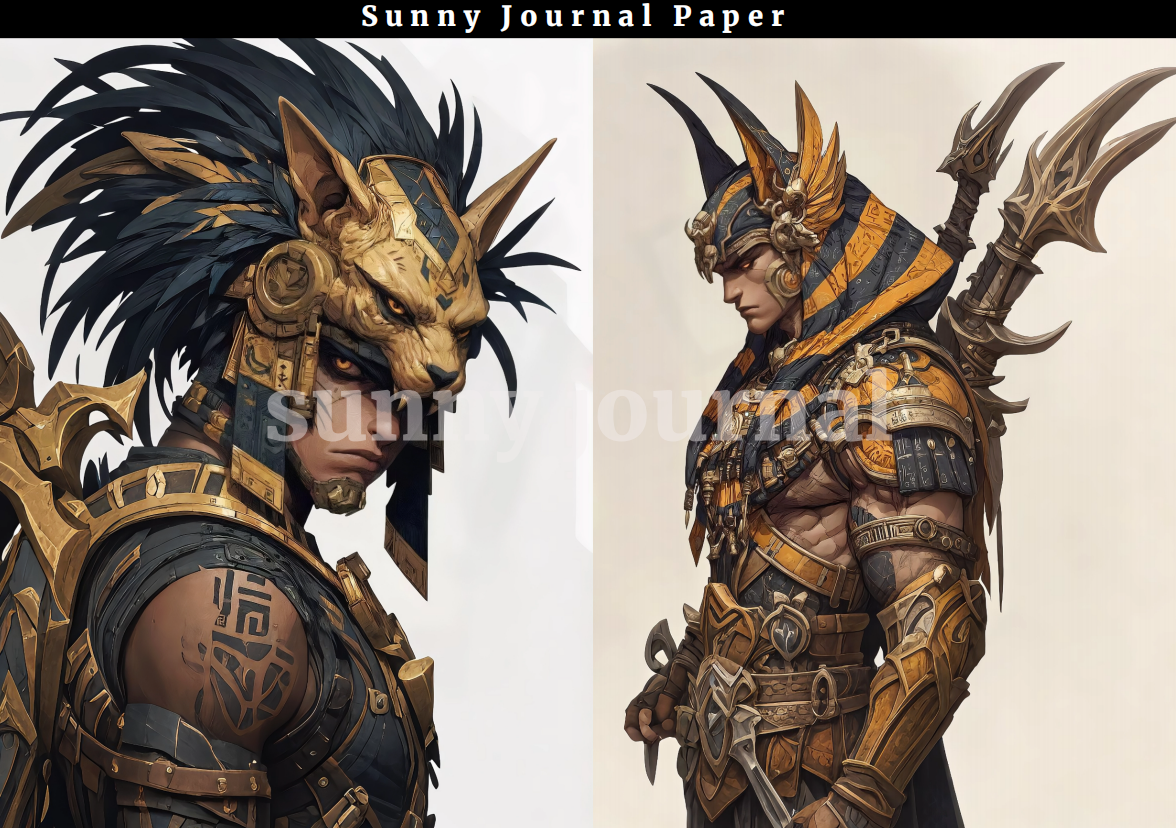 06-Eygpt A5 Paper 10 pcs no repeat